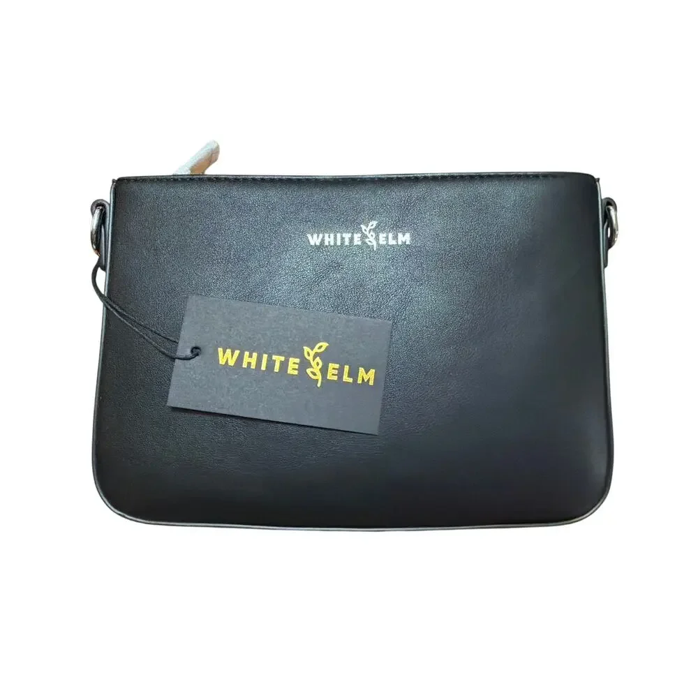 White Elm Gemini Convertible Backpack Tote Diaper Bag Black & Ara Convertible